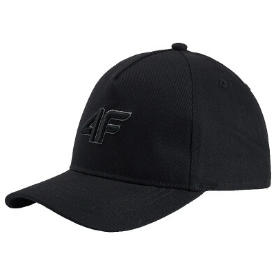 4F JUNIOR BASEBALL CAP U547 21S BLACK Čierna 2026