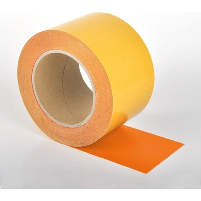 Univerzální podlahová páska WT-5125 – PVC, oranžová, 75 mm × 10 m