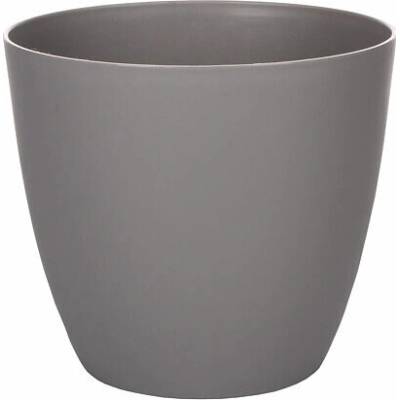 Plastkon Ella Mat kvetináč šedý 25 x 25 cm