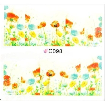 Vodolepky na nechty divé maky C098