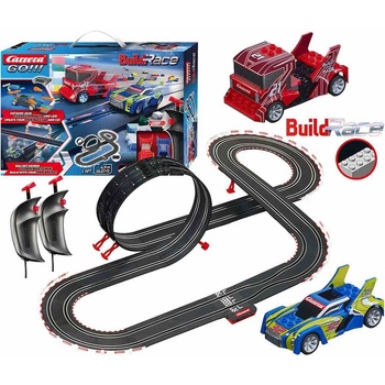 Carrera GO Buildn Race Racing Set 4,9 m 20062530