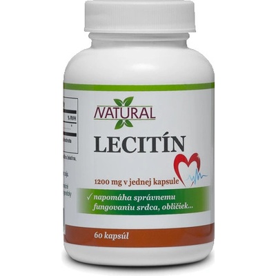 Natural Lecitín Natural 1200 mg 60 kapsúl