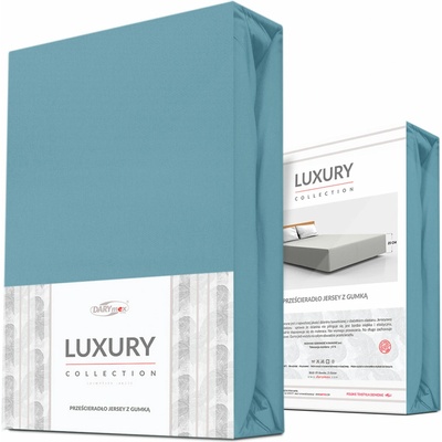 Darymex jersey prestieradlo modré 200X220x30