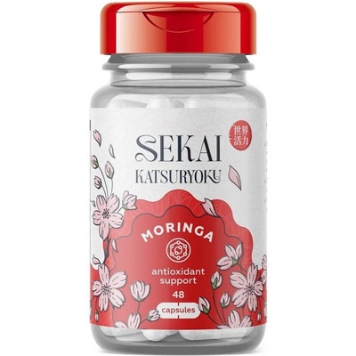 Sekai Katsuryoku Moringa, 48 капсули, Sekai Katsuryoku (7663-00)