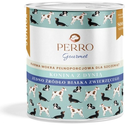 Perro Gourmet Junior Horse with pumpkin 800 g