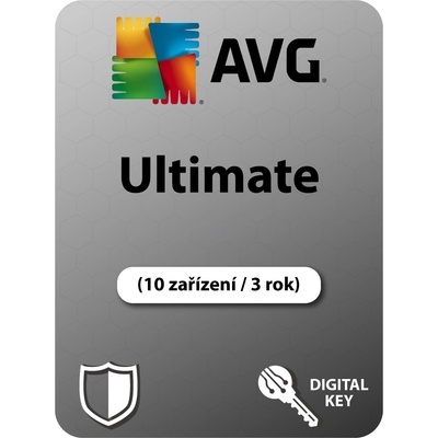 AVG Ultimate 10 lic. 3 roky (ULT20T36ENK-10) – Zboží Živě