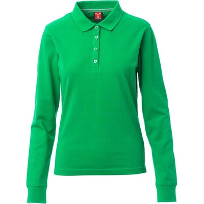 PAYPER florence lady 000931-0021 / Дамска поло тениска, дълъг ръкав - желе зелено l (000931002107003l)