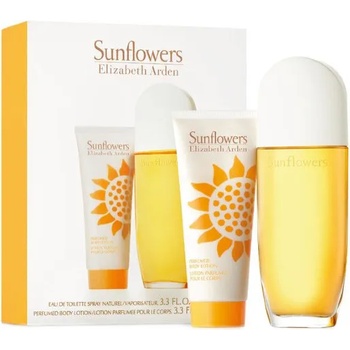 Image 1 of Elizabeth Arden Sunflowers Gift Set - EDT 100 ml + Body Lotion 100 ml за жени