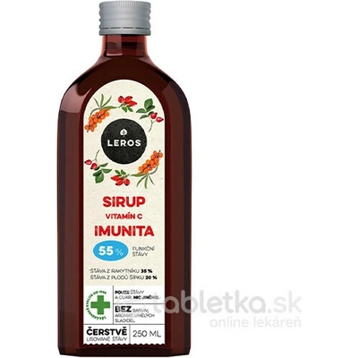 Leros Sirup Vitamín C Imunita 250 ml