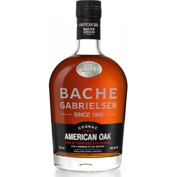 Bache Gabrielsen American Oak Cognac 40% 0,7 l (holá láhev)