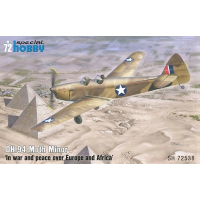 Special Hobby de Havilland DH.94 Moth Minor „In war and Peace over Europe and Africa“ 1:72