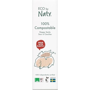 Naty Nature Babycare Vrecká na plienky bez vône 50 ks