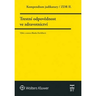 Kompendium judikatury 2. - Blanka Havlíčková