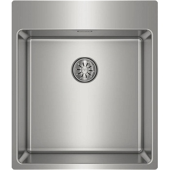 Teka Иноксова мивка за вграждане, гладка, за шкаф със светъл отвор 50 см ForLine RS15 40.40 (М.1012.1)