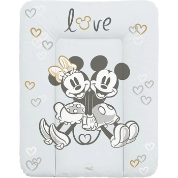 Ceba Baby Podložka měkká na komodu Disney Minnie & Mickey Grey 50 x 70