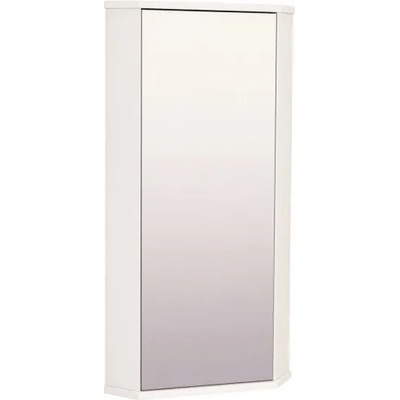 Inter Ceramic Ъглов огледален PVC шкаф ICMC 1030-30 NEW, Inter Ceramic, 28.75x28.75x80см (1030-30 NEW)