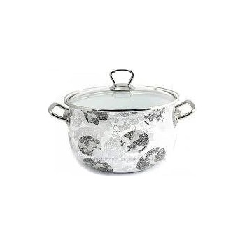 Image 1 of Емайлирана тенджера 3.8л Елегант (106540/6)