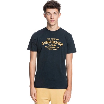 Quiksilver Wider Mile pánske tričko s krátkym rukávom black
