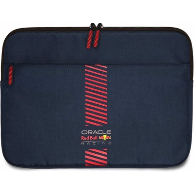 Red Bull PU Leather Powerbar Computer Sleeve - дизайнерски луксозен кожен калъф за MacBook Air 13, MacBook Pro 13, MacBook Pro 14 и лаптопи до 14 инча (черен)