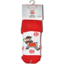 Dojčenské froté ponožky X-mas Baby D