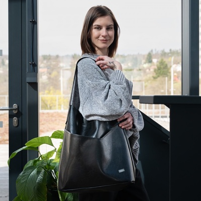 Lovemusic dámská kabelka City Shopper černá