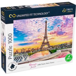 Trefl Пъзел Trefl от 1000 части - Айфеловата кула, Париж (10693)