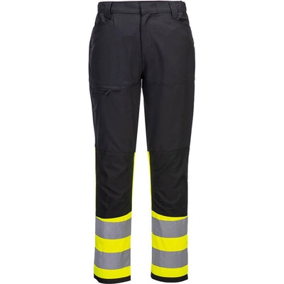Portwest WX2 Eco Hi Vis triedy 1 servisné nohavice CD888 zlta cierna