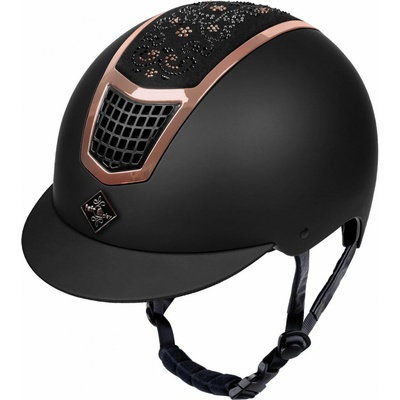Fair Play Jezdecká helma Quantinum Chic 2.0 Rosegold black – Hledejceny.cz