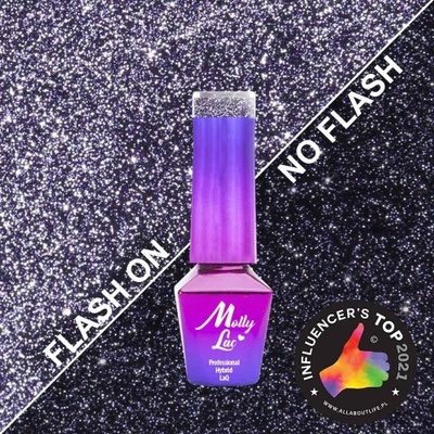 MollyLac Gél lak Duo INTO THE DARKNESS 614 5 ml