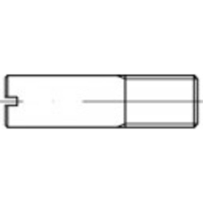 TOOLCRAFT 106607 vrut M10 ocel glavanizované zinkom 50 ks