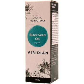 Viridian High Potency Black Seed Oil 50 ml