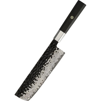 HARAHU Дамаски кухненски нож YU-37439 - Nakiri / Кафяв KP37439 (YU-37439)