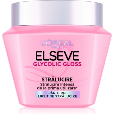 L'Oréal Elseve Glycolic Gloss маска за коса за сияен блясък 300ml