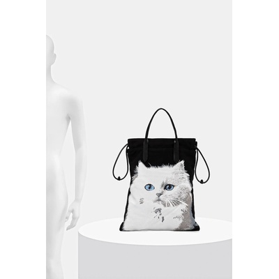 KARL LAGERFELD Памучна чанта Karl Lagerfeld IKON (B1W50058)