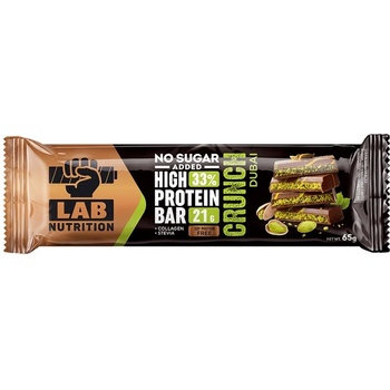 Lab Nutrition Premium High Protein Crunch Bar 33% - Dubai [65 грама] Шоколад с шамфъстък