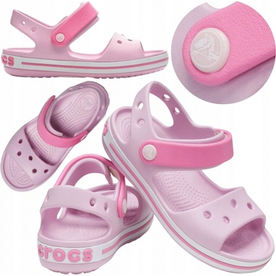 Crocs dětské sandálky plast růžové – Zboží Dáma