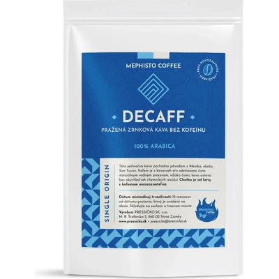 Mephisto Mexico El Tucán bez kofeínu zrnková 250 g