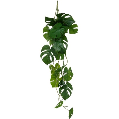 Atmosphera Umělá rostlina MONSTERA, závěsná, 85 cm zelená
