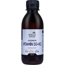 Adelle Davis Lipozomálny Vitamín D3+K2 200 ml