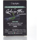 Iteritalia Carbone Attiro Detox 100% rastlinné mydlo čierne uhlie 100 g