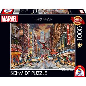 Schmidt Spiele Пъзел Schmidt от 1000 части - Снежният ден на Дедпул (59959)