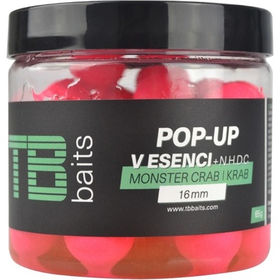 TB Baits Plovoucí Boilies Pop-Up Monster Crab + NHDC 65g 16mm