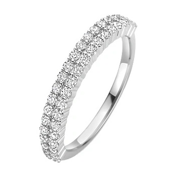 Ti Sento Дамски пръстен от сребро Ti Sento 12366ZI (12366ZI)