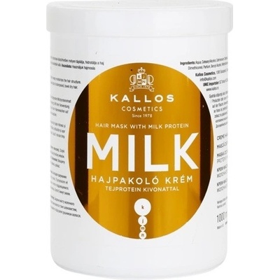Kallos Cosmetics Milk maska na poškozené vlasy 1000 ml