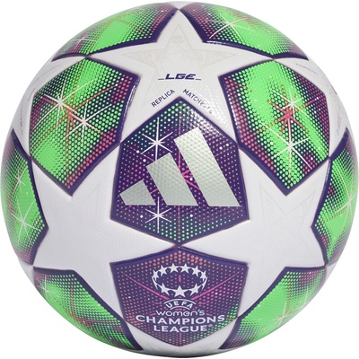 Adidas Womens UEFA Champions League Football 2025 2026 - White/Yellow