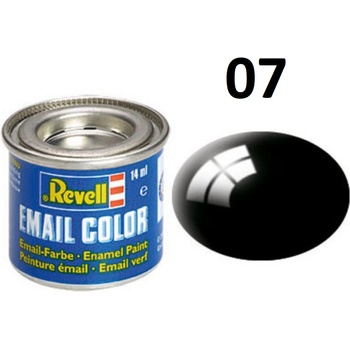 Revell emailová 32107: leská černá black gloss