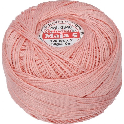 Ariadna Háčkovacia priadza Maja 5 50 g - 0340