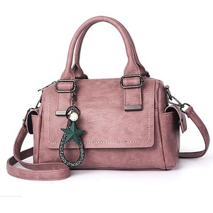 CHARON Дамска Чанта Charon Magnolia, Различни цветове, Пепел от рози (KD-78-ROSE-ASHES)