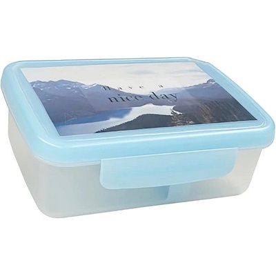 Zdravá desiata box UNI ľadovo-modrá