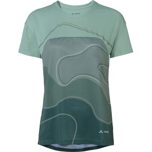 Vaude Дамска фланелка с къс ръкав за колоездене Vaude Women's Moab T-Shirt Vi Sport shirt - Deep Pond - размер 36 (EU) (116-6933-1511)